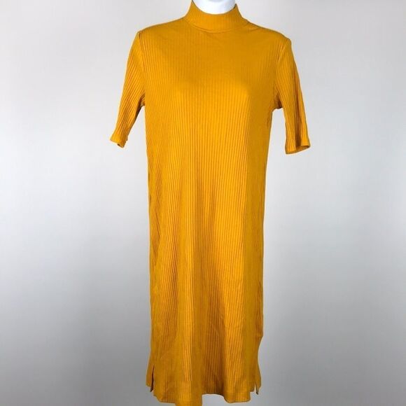 Style & Co Petite Ribbed Mock-Neck Dress women’s size PS - Picture 2 of 4